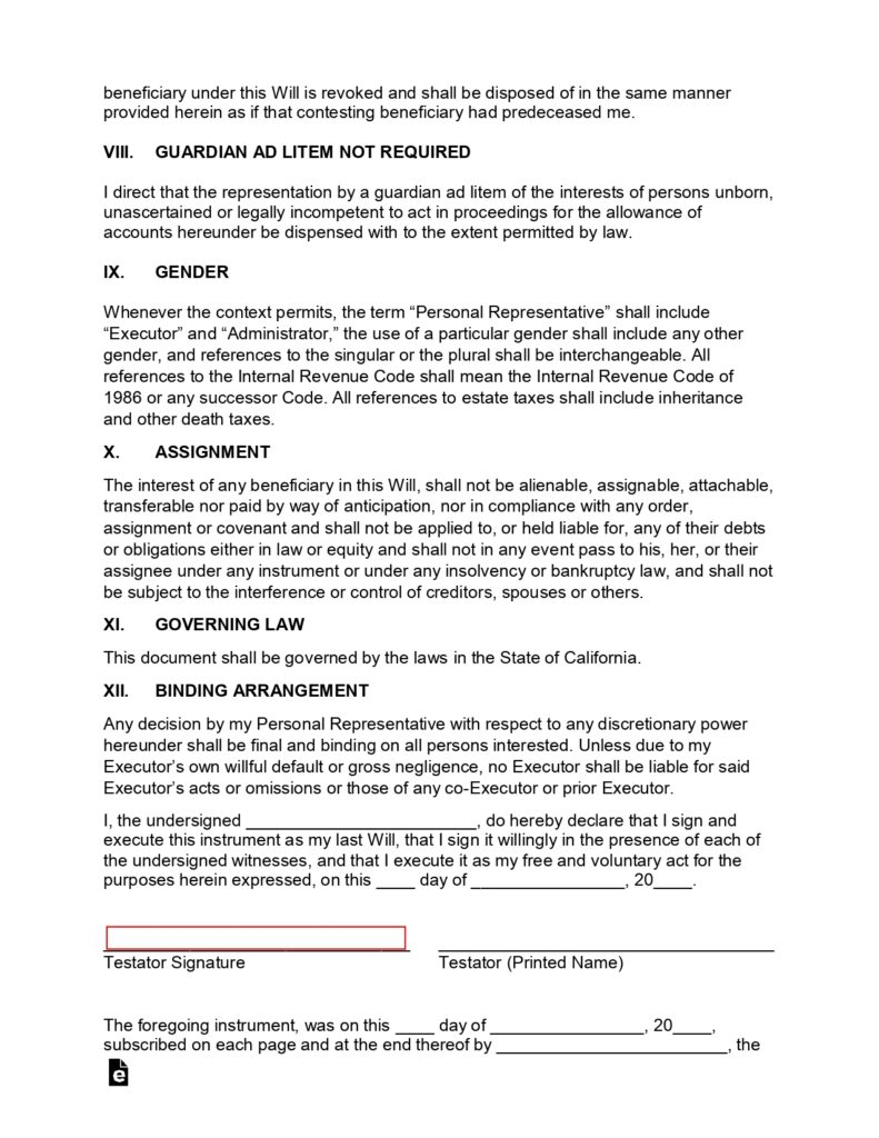 California Last Will and Testament Forms_page-0004